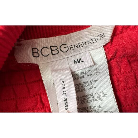 BCBG Paris Women Sweater Skirt Deep Pink Medium/Large - Picture 6 of 6